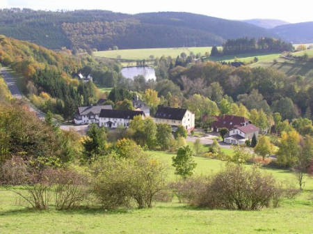 Panorama des Ortes Bömghausen